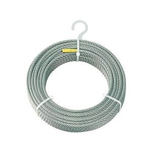 TRUSCO ステンレスワイヤーロープ Φ1.5mm×50m CWS-15S50 1本