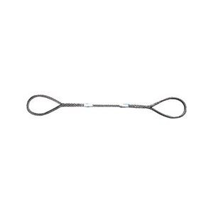 (まとめ) TRUSCO Wスリング Aタイプ 6mm×2.5m GR-6S2.5 1本 【×3セット】