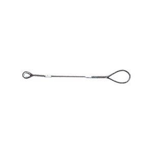 TRUSCO Wスリング Bタイプ 片端シンブル入 12mm×2m GRB-12S2 1本