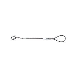 TRUSCO Wスリング Bタイプ 片端シンブル入 6mm×1.5m GRB-6S1.5 1本
