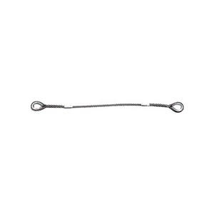 TRUSCO Wスリング Eタイプ 両端シンブル入 12mm×1.5m GRE-12S1.5 1本