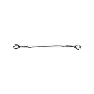 TRUSCO Wスリング Eタイプ 両端シンブル入 12mm×2.5m GRE-12S2.5 1本