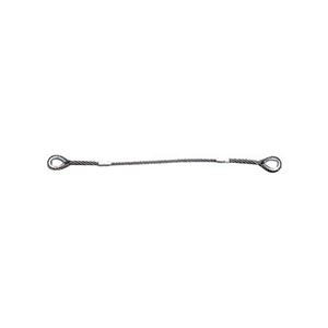 TRUSCO Wスリング Eタイプ 両端シンブル入 6mm×3m GRE-6S3 1本