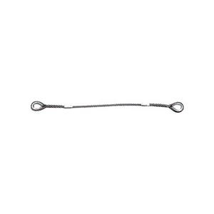 TRUSCO Wスリング Eタイプ 両端シンブル入 9mm×2m GRE-9S2 1本