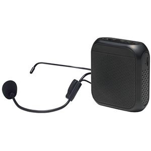 ミヨシ ポータブル拡声器 ブラック 8W APK-03/BK 1台