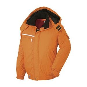 ジーベック 582582 防水防寒ブルゾン オレンジ LL 582-82-LL 1着