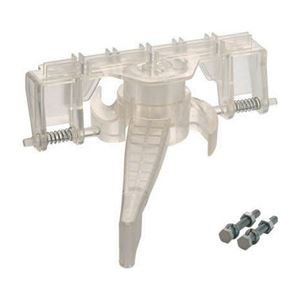 (まとめ) TRUSCO 樹脂台車 アクロ用樹脂ストッパー AC-1JS 1台 【×3セット】