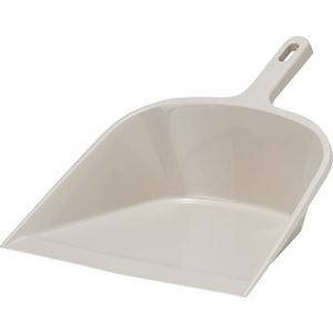 (まとめ) TRUSCO プラスチックチリトリ ベージュ CHIRI 1個 【×10セット】
