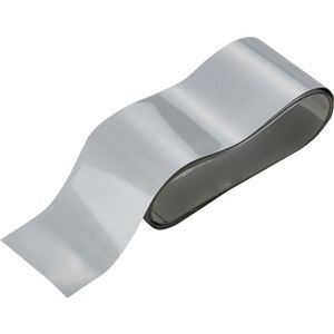 (まとめ) TRUSCO 防災反射テープ 伸縮タイプ グレー 25×480mm HP-2548 1個 【×3セット】