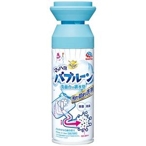 (まとめ) アース製薬 らくハピ マッハ泡バブルーン 洗面台の排水管 200ml 1本 【×3セット】