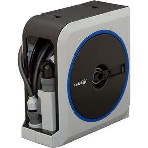 タカギ ホースリールセット NANONEXT 20m グレー RM1220GY 1台