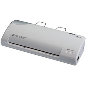 ナカバヤシ パーソナルラミネーター クイックラミR2 A4 2本ローラー ライトグレー NQL-R2A4LG 1台