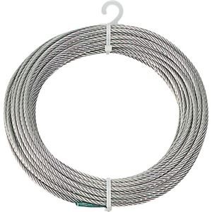 TRUSCO ステンレスワイヤーロープ Φ4mm×30m CWS-4S30 1巻