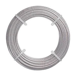 (まとめ) TRUSCO ステンレスワイヤーロープ Φ2mm×10m CWS-2S10 1巻 【×3セット】