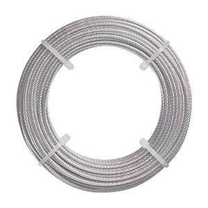(まとめ) TRUSCO ステンレスワイヤーロープ Φ1mm×20m CWS-1S20 1巻 【×3セット】