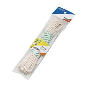 (まとめ) TRUSCO 綿ロープ みつうち φ3mm×10m R-310M 1巻 【×5セット】