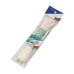 (まとめ) TRUSCO ビニロンロープ 3mm×10m 袋入 R-310 1巻 【×5セット】