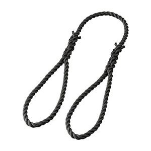 (まとめ) TRUSCO 台付ポリプロンピレンロープ 12mm×1m TPP-121 1本 【×5セット】