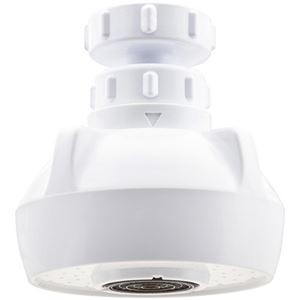 カクダイ GAONA クビフリキッチンシャワー ホワイト GA-HK001 1個
