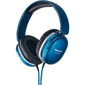 パナソニック 密閉型 ダイナミックステレオヘッドホン ブルー RP-HX350-A 1個