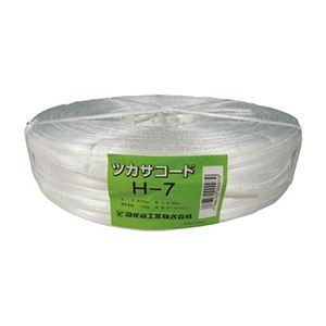 (まとめ) 司化成工業 ツカサ PP周面融着縄(ツカサコード) H-7 1巻 【×3セット】