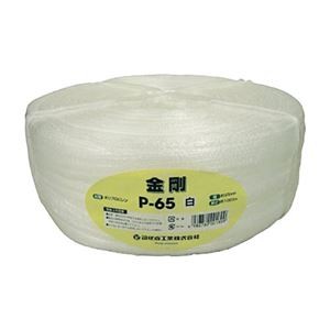 (まとめ) 司化成工業 ツカサ 手結束用PP縄(ツカサテープ) P-65 1巻 【×3セット】