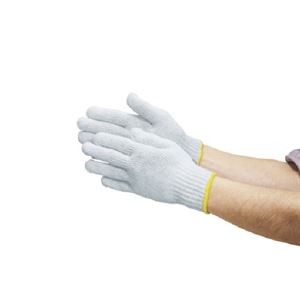 (まとめ) 丸和ケミカル 日本一軍手 2本編 124 1パック(12双) 【×5セット】