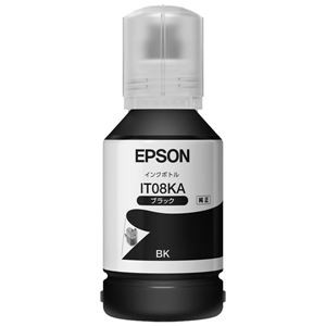 【純正品】 EPSON(エプソン) IT08KA インクボトル ブラック