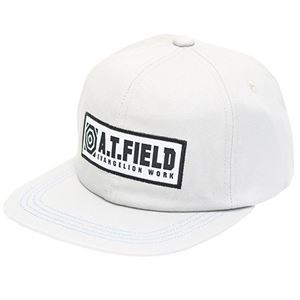 角利産業 A.T.FIELD ベースボールキャップ グレー EV-18G