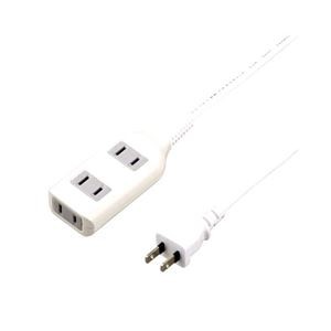 【5個セット】 YAZAWA テーブルタップ 3個口 10m ホワイト HSL3010WHX5