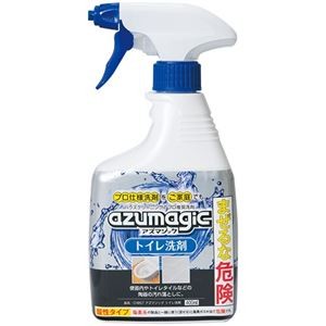 (まとめ) アズマ工業 アズマジック トイレ洗剤 400ml 707609530 1本 【×5セット】