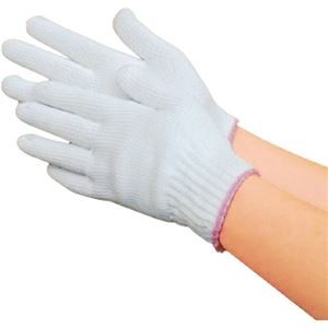 (まとめ) 丸和ケミカル 日本一軍手 婦人用 白 M135 1パック(12双) 【×20セット】