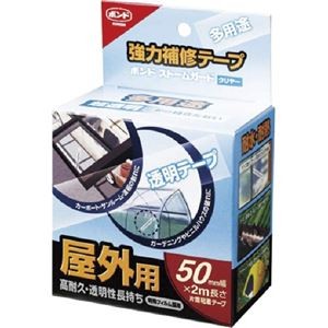 (まとめ) コニシ ストームガード クリヤー(50mm×2m) 04929 1巻 【×10セット】