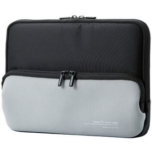 (まとめ) エレコム SurfaceGo専用ポケット付インナーバッグ ブラック TB-MSG18NPPBK 1個 【×3セット】