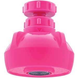 (まとめ) カクダイ GAONA クビフリキッチンシャワー ピンク GA-HK002 1個 【×3セット】