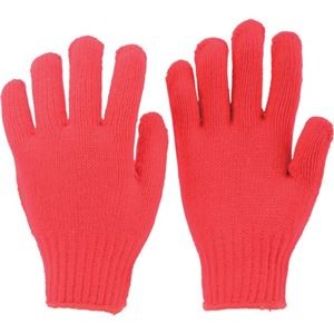 (まとめ) TRUSCO カラーナイロン軍手 赤 TCNG-R 1双 【×30セット】