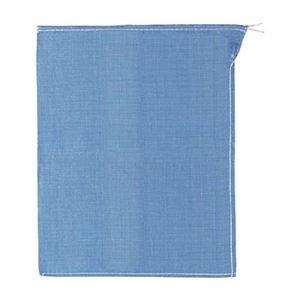 (まとめ) TRUSCO 強力カラー袋 ブルー 容量20L しぼりロープ付 TKB4862BL 1セット(10枚) 【×5セット】