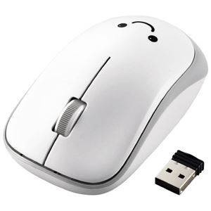 エレコム 抗菌 ワイヤレスIRマウス ホワイト M-IR07DRKWH