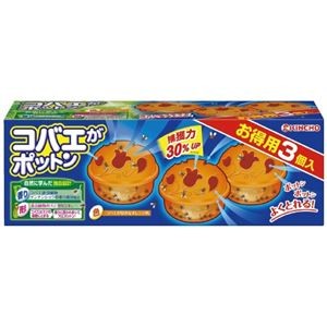 大日本除蟲菊 コバエがポットン置くタイプ 3個入