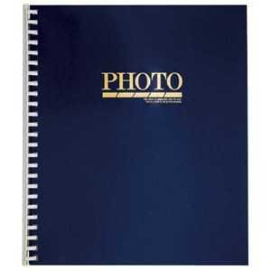 (まとめ) ナカバヤシ ライトフォートアルバム アL-JHO2-91-B 青 【×10セット】