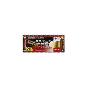 (まとめ) マクセル アルカリ乾電池 単4 LR03(T)20本入 【×5セット】