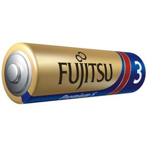(まとめ) 富士通 アルカリ乾電池PremiumS 単3形 4本 【×15セット】