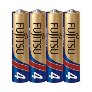 (まとめ) 富士通 アルカリ乾電池PremiumS 単4形 4本 【×15セット】