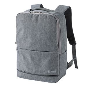 サンワサプライ カジュアルPCバックパック BAG-BP16GY グレー