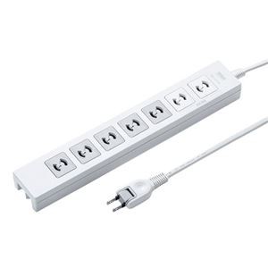 サンワサプライ 電源タップ TAP-F27-5KP