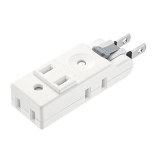 【まとめ】 サンワサプライ 楽抜けマイクロタップ TAP-B58W 【×2セット】