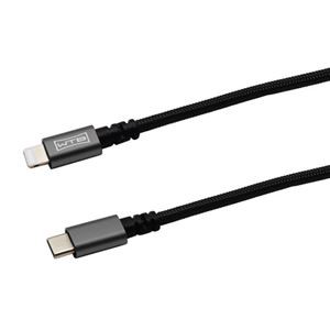 wantobe USB Type-C to LightningケーブルプレミアムGM WCLCAN100GM ガンメタ
