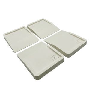 タツフト 冷蔵庫キズ凹み防止ゴムマット 白 TFi-7015W