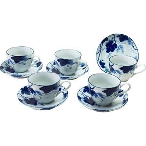 藍染ぶどうコーヒー5客セット B8137537