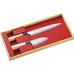 関藤平 鎚起包丁2本組セット(刺身包丁・小出刃包丁) C4140514